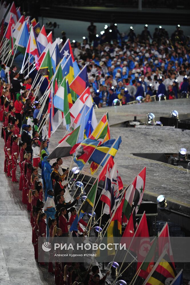 ОИ - 2012. Церемония закрытия