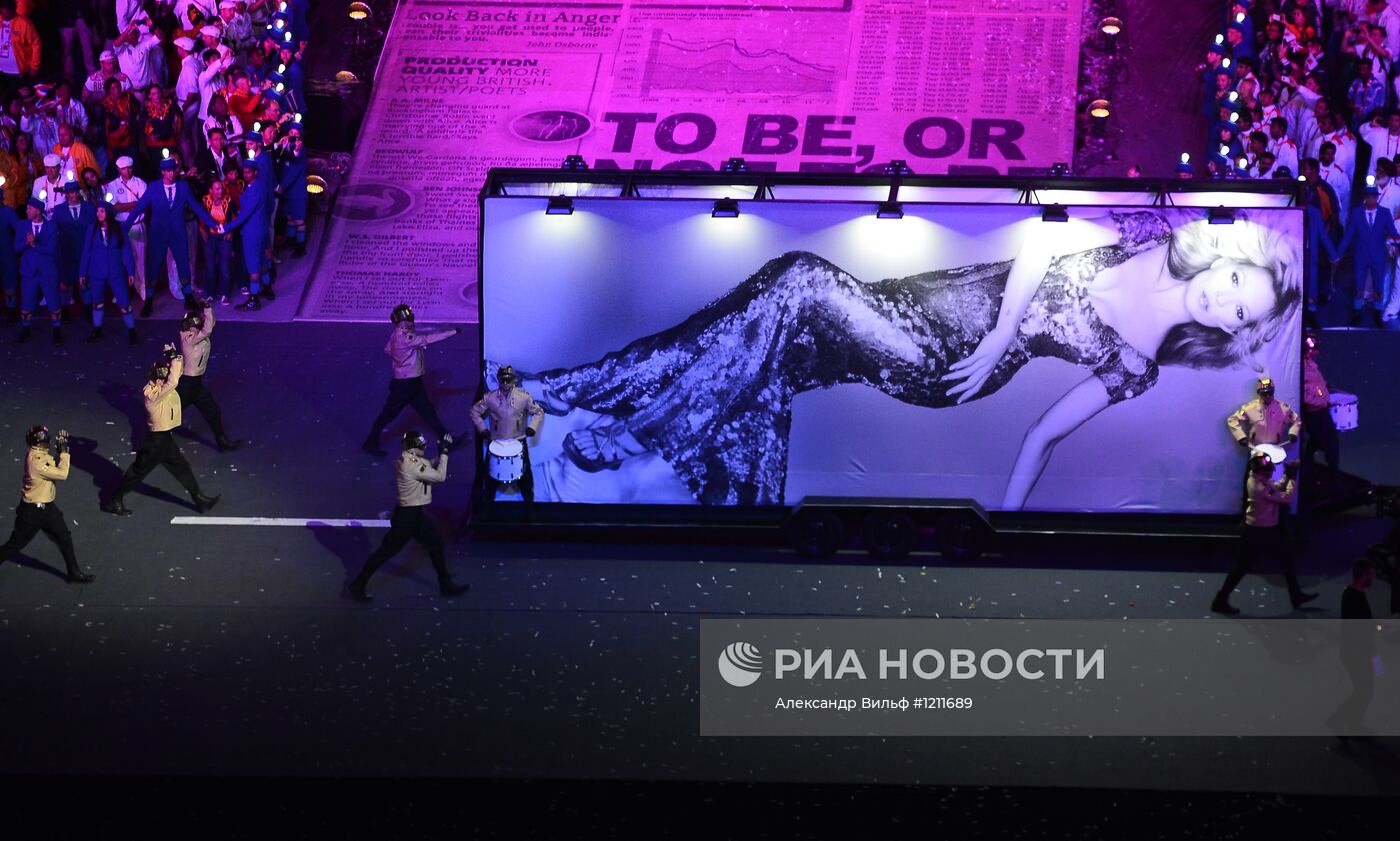 ОИ - 2012. Церемония закрытия