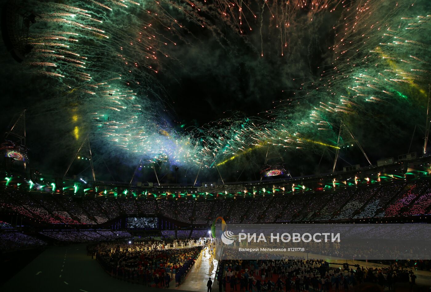 ОИ - 2012. Церемония закрытия