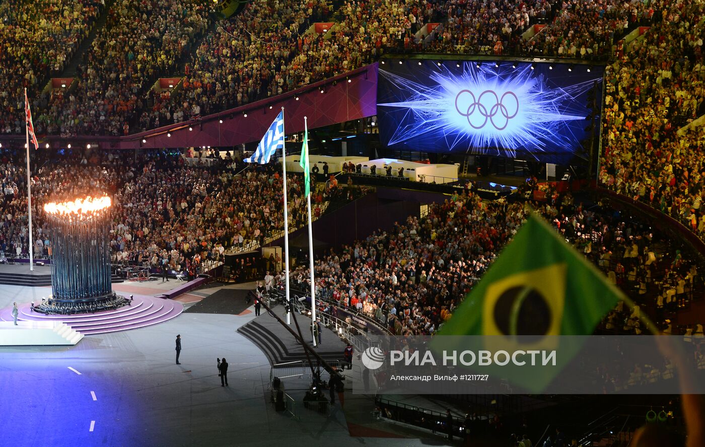 ОИ - 2012. Церемония закрытия