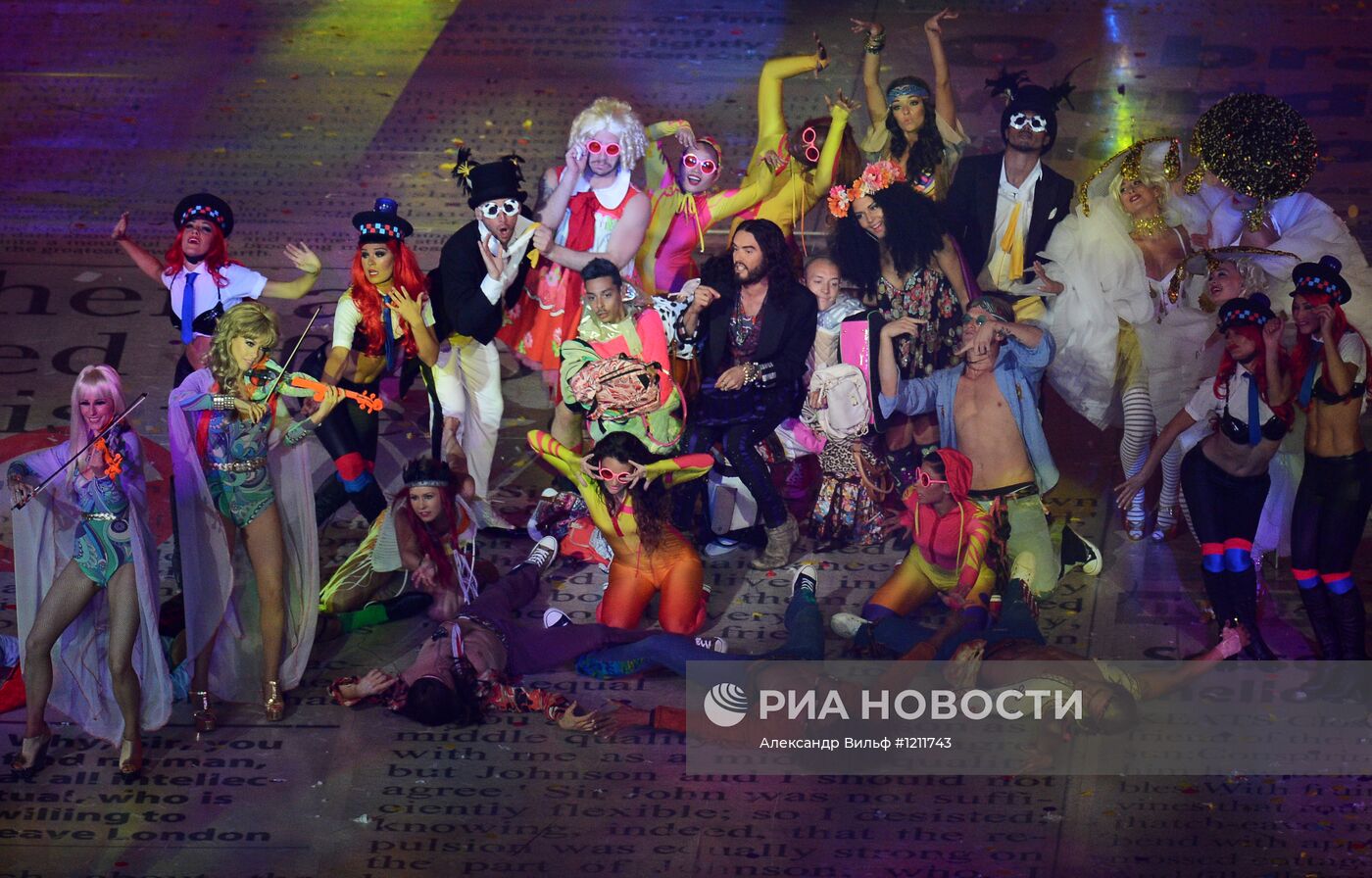 ОИ - 2012. Церемония закрытия