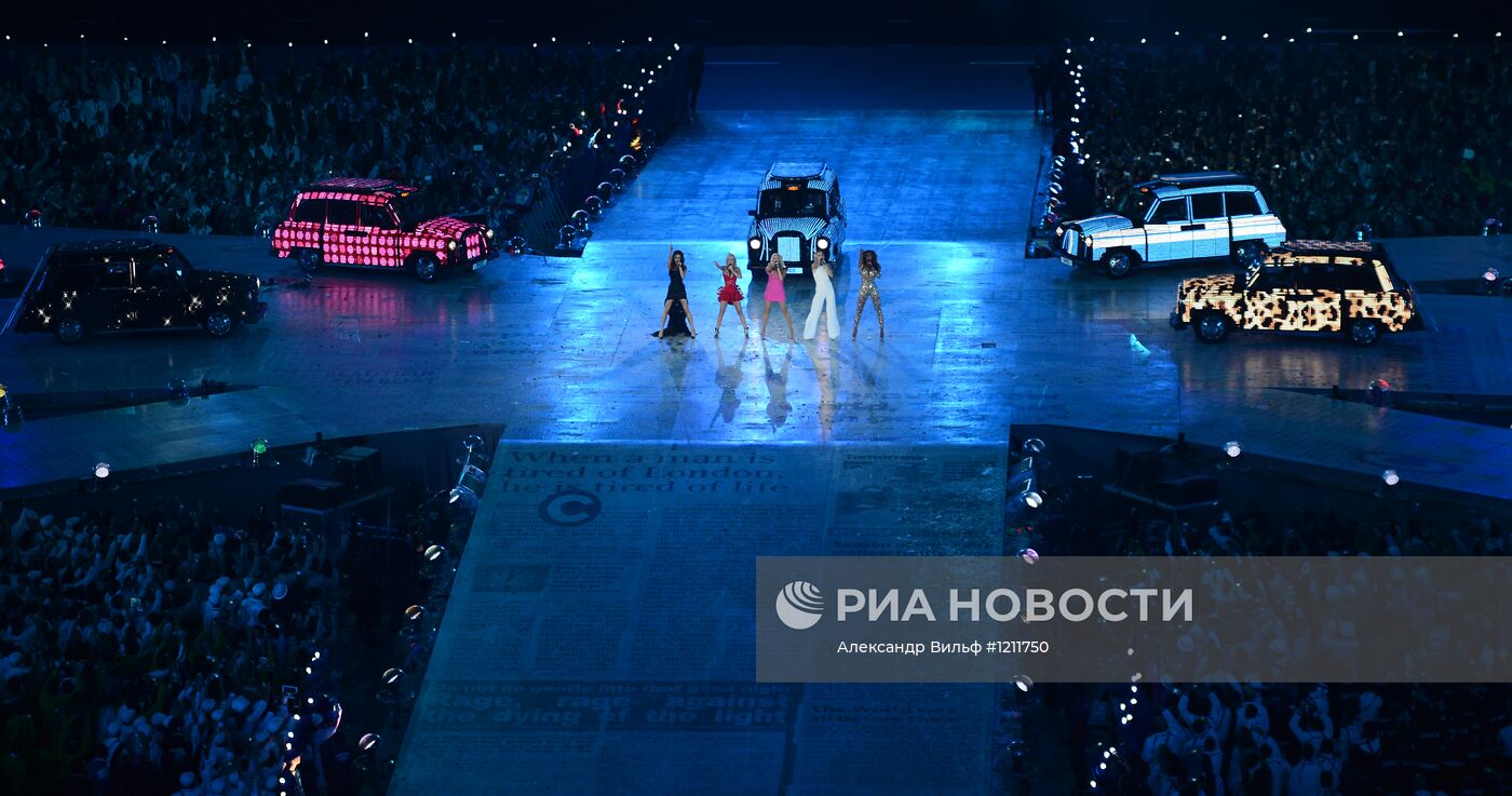 ОИ - 2012. Церемония закрытия