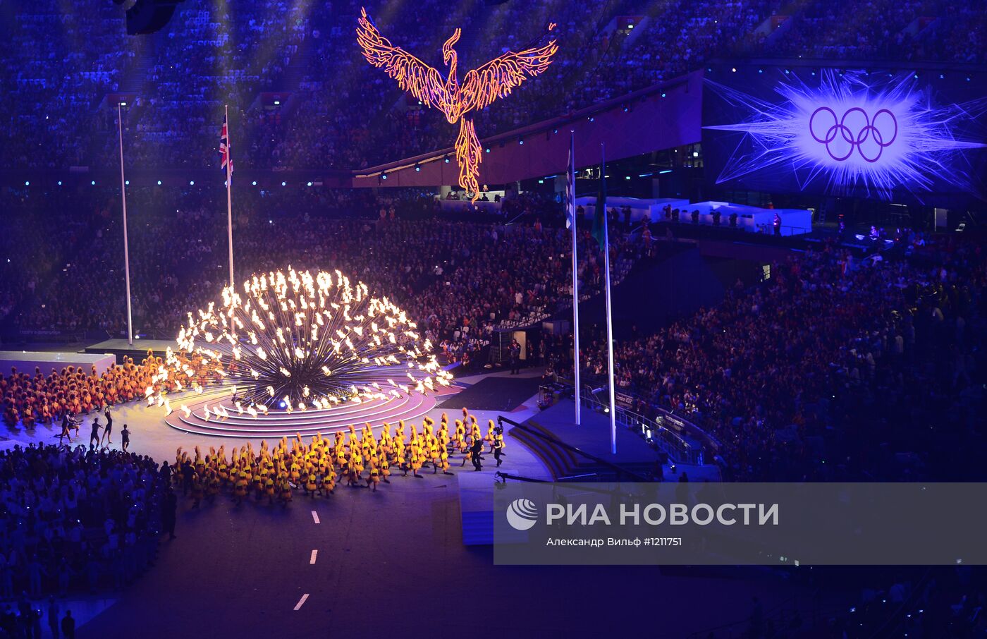 ОИ - 2012. Церемония закрытия
