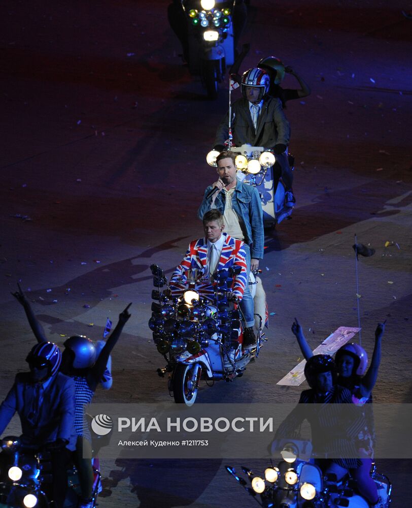 ОИ - 2012. Церемония закрытия