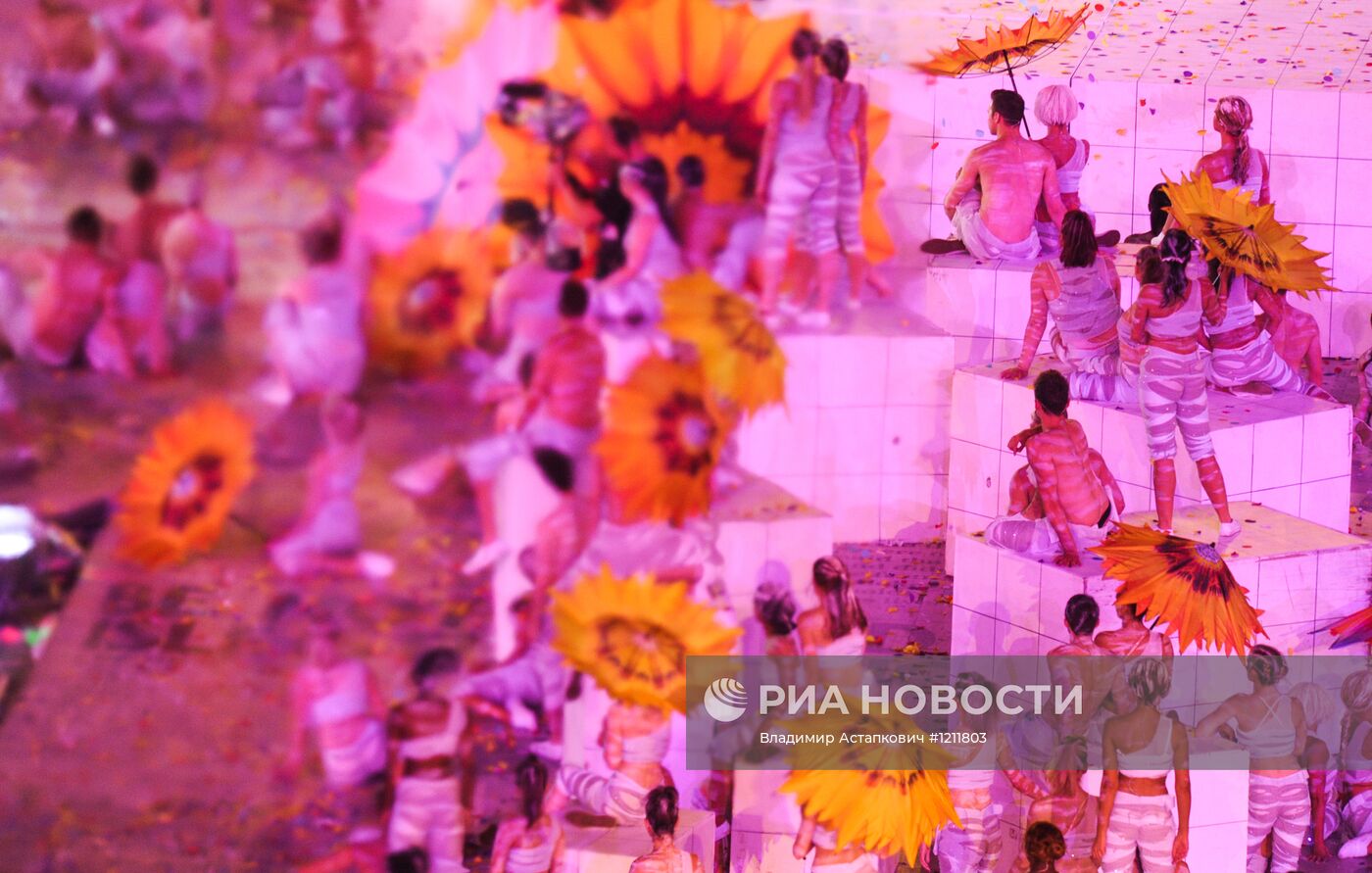 ОИ - 2012. Церемония закрытия
