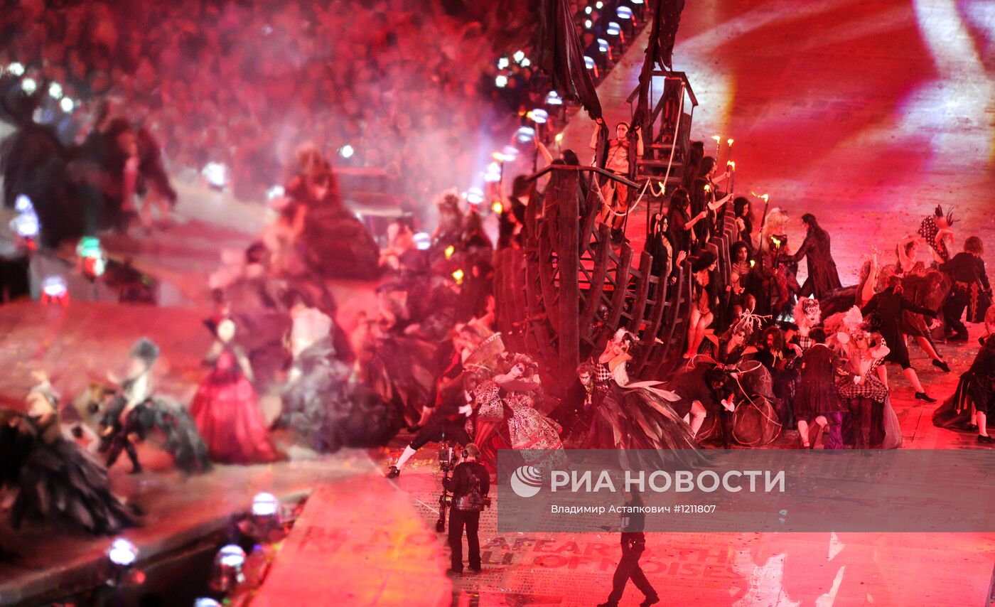 ОИ - 2012. Церемония закрытия