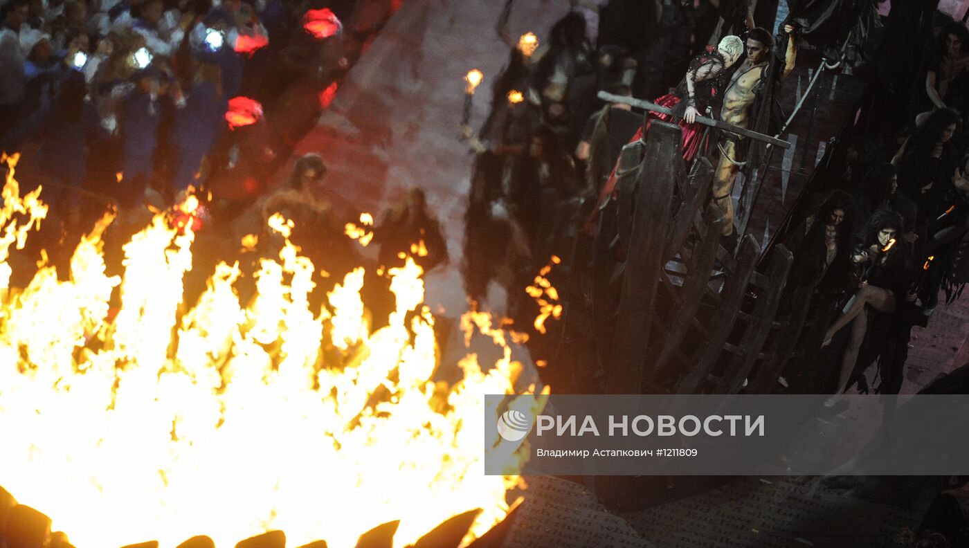 ОИ - 2012. Церемония закрытия