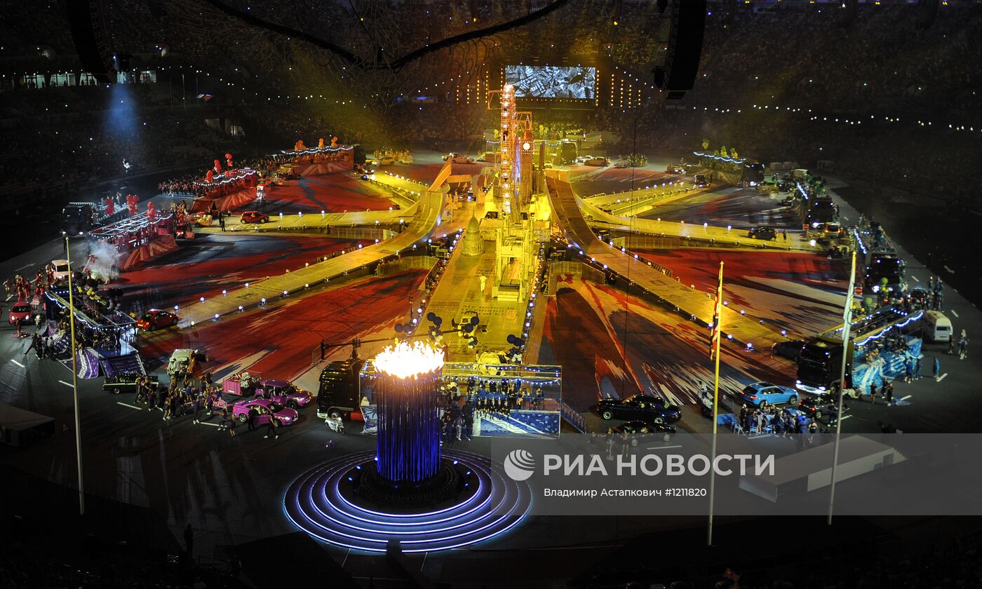 ОИ - 2012. Церемония закрытия