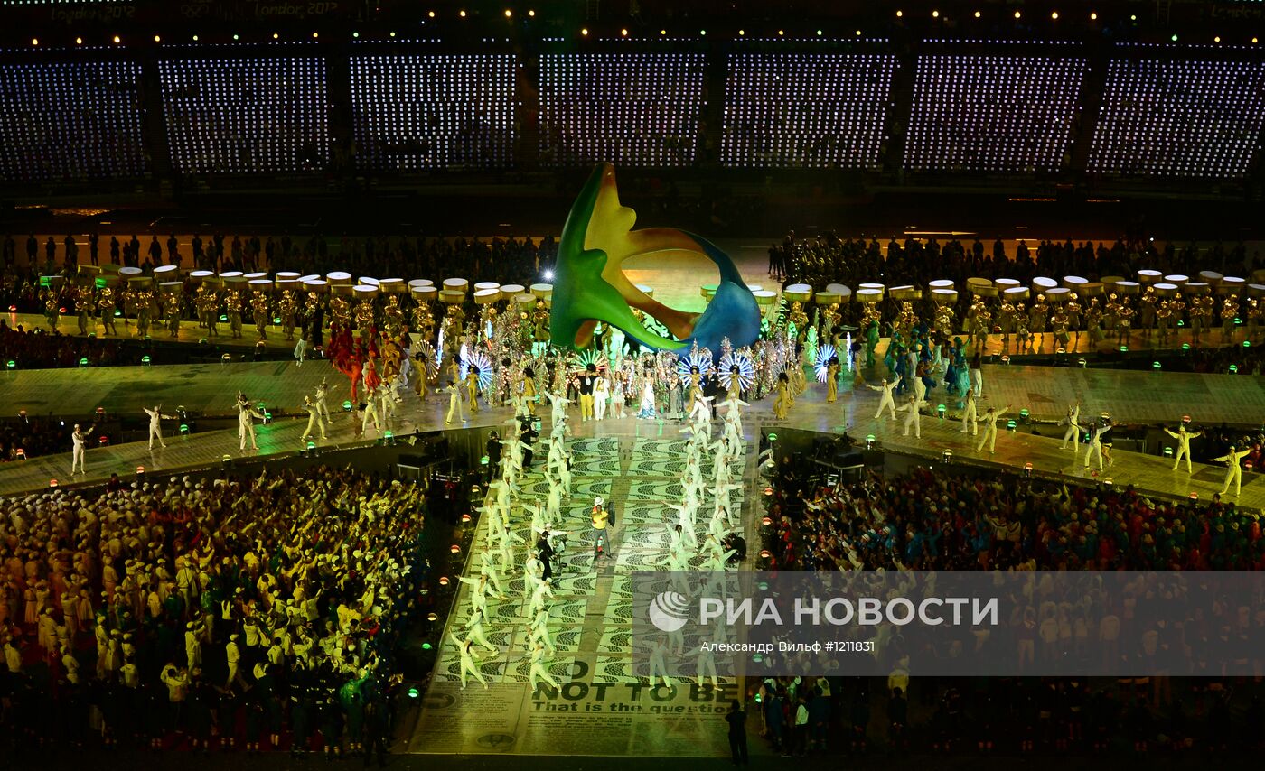 ОИ - 2012. Церемония закрытия