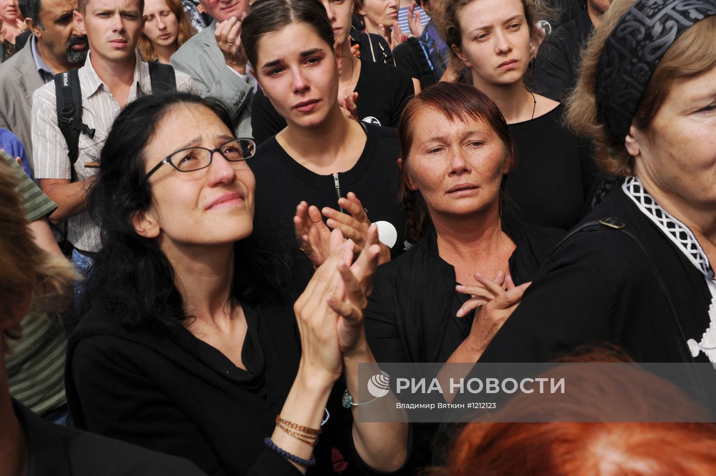 Прощание с режиссером Петром Фоменко