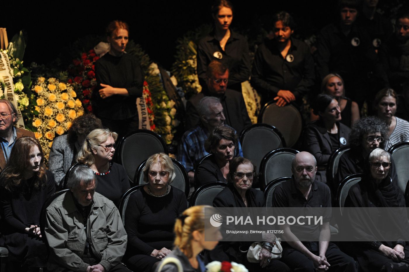 Прощание с режиссером Петром Фоменко