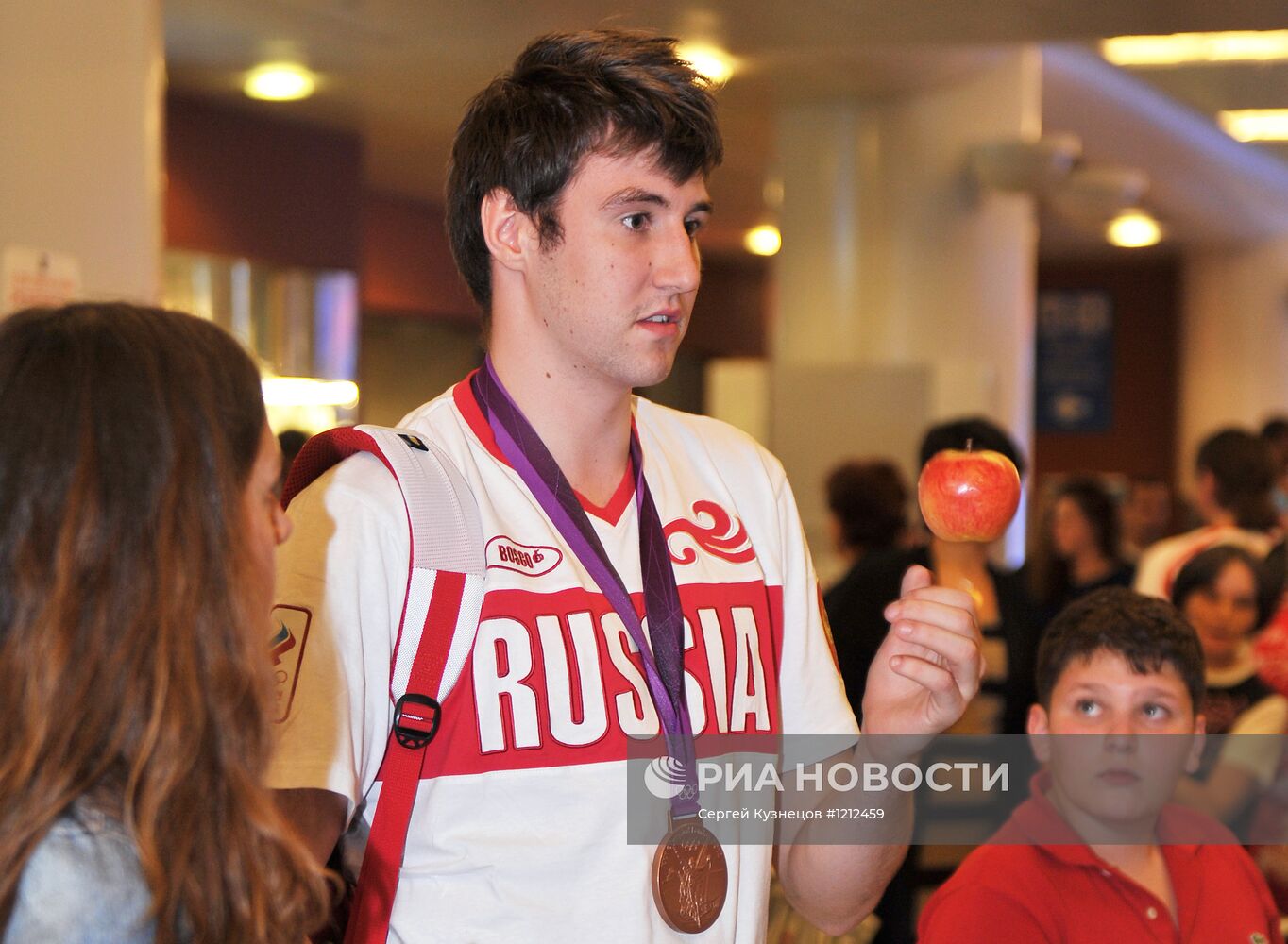 Баскетбольная сборная России вернулась в Москву с Олимпиады