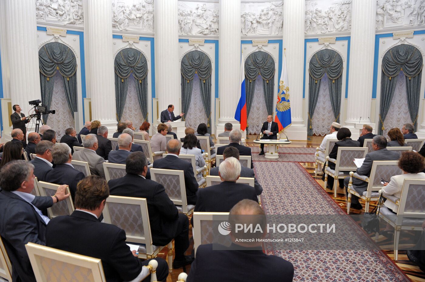 Встреча В.Путина с уполномоченными по правам человека