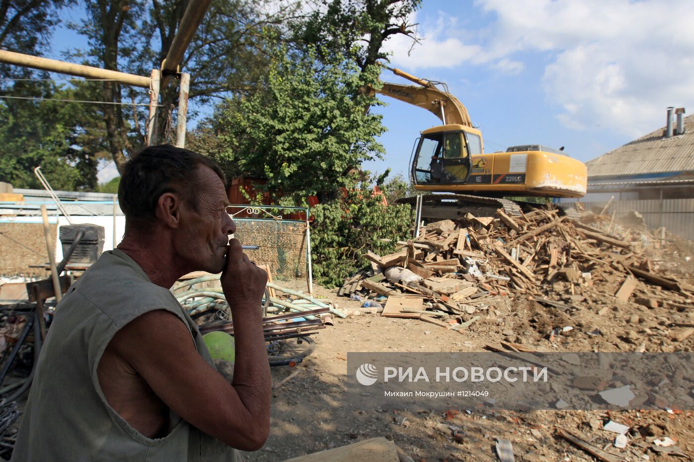 Восстановительные работы в Крымске