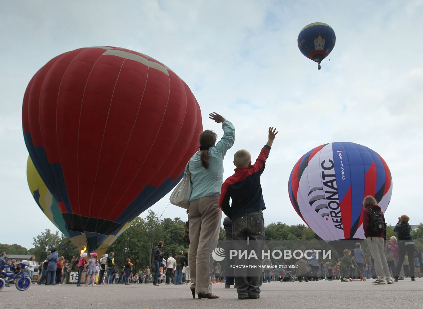 Фестиваль воздухоплавания "Великий Новгород - сердце России"