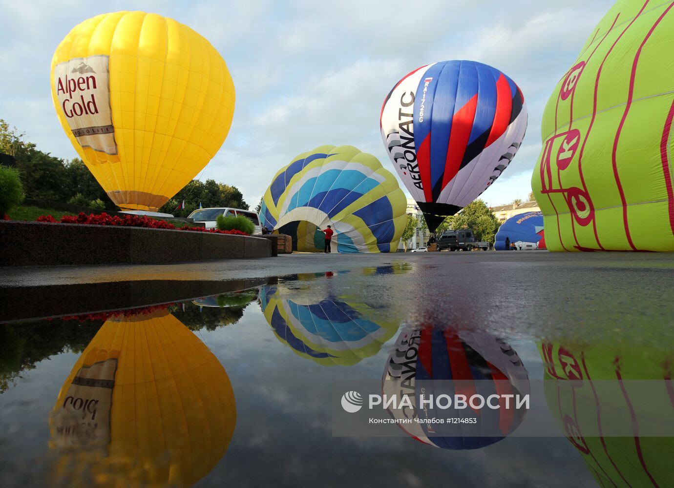 Фестиваль воздухоплавания "Великий Новгород - сердце России"