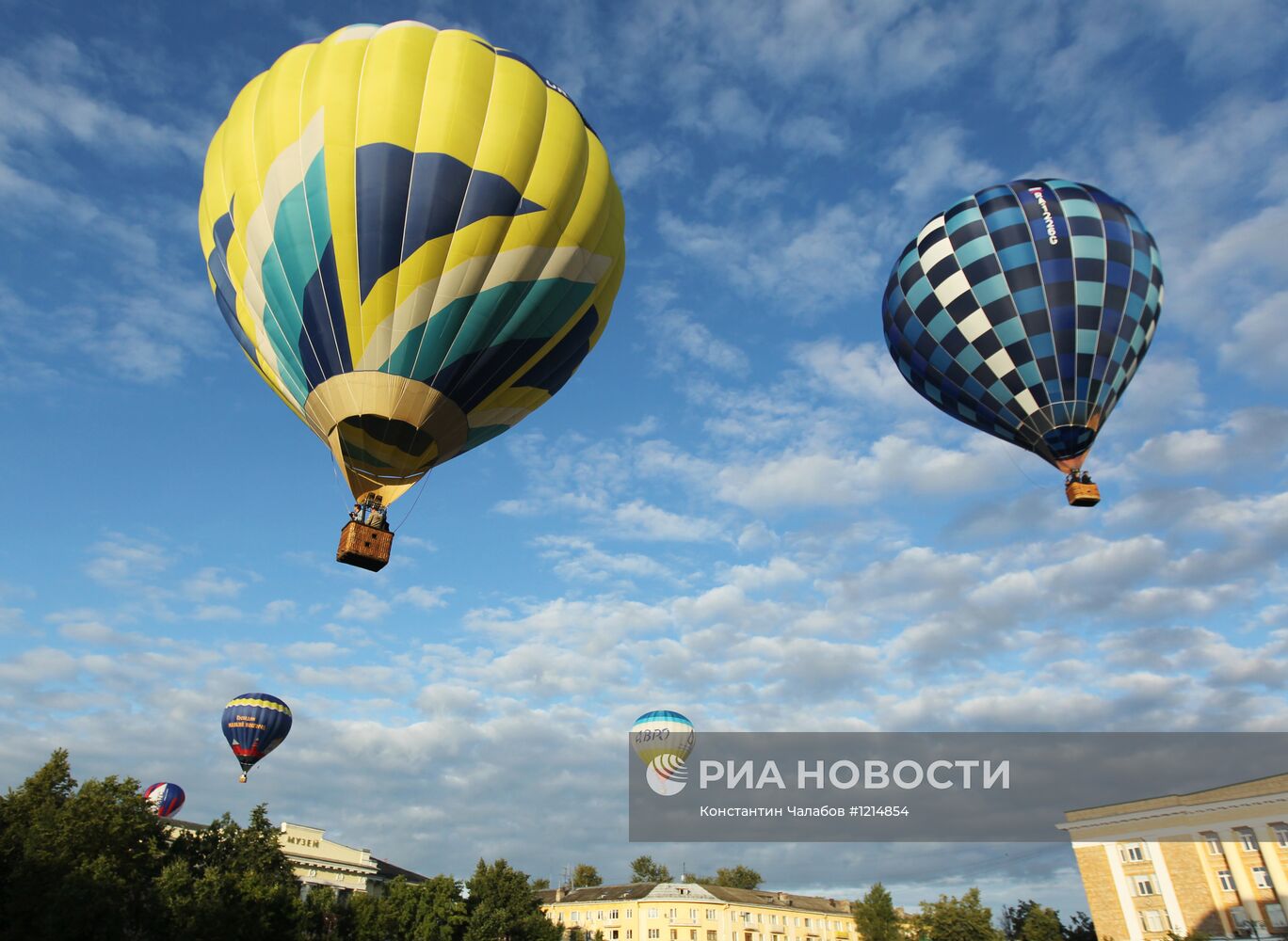 Фестиваль воздухоплавания "Великий Новгород - сердце России"