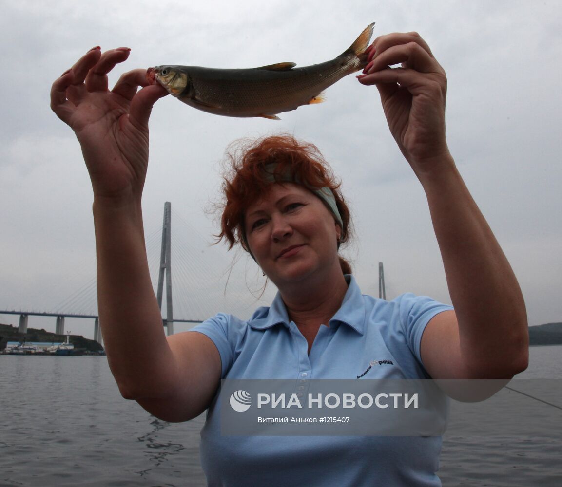 Открытый чемпионат по спортивному рыболовству во Владивостоке