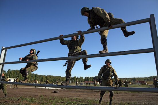 Общероссийские соревнования спецназа внутренних войск