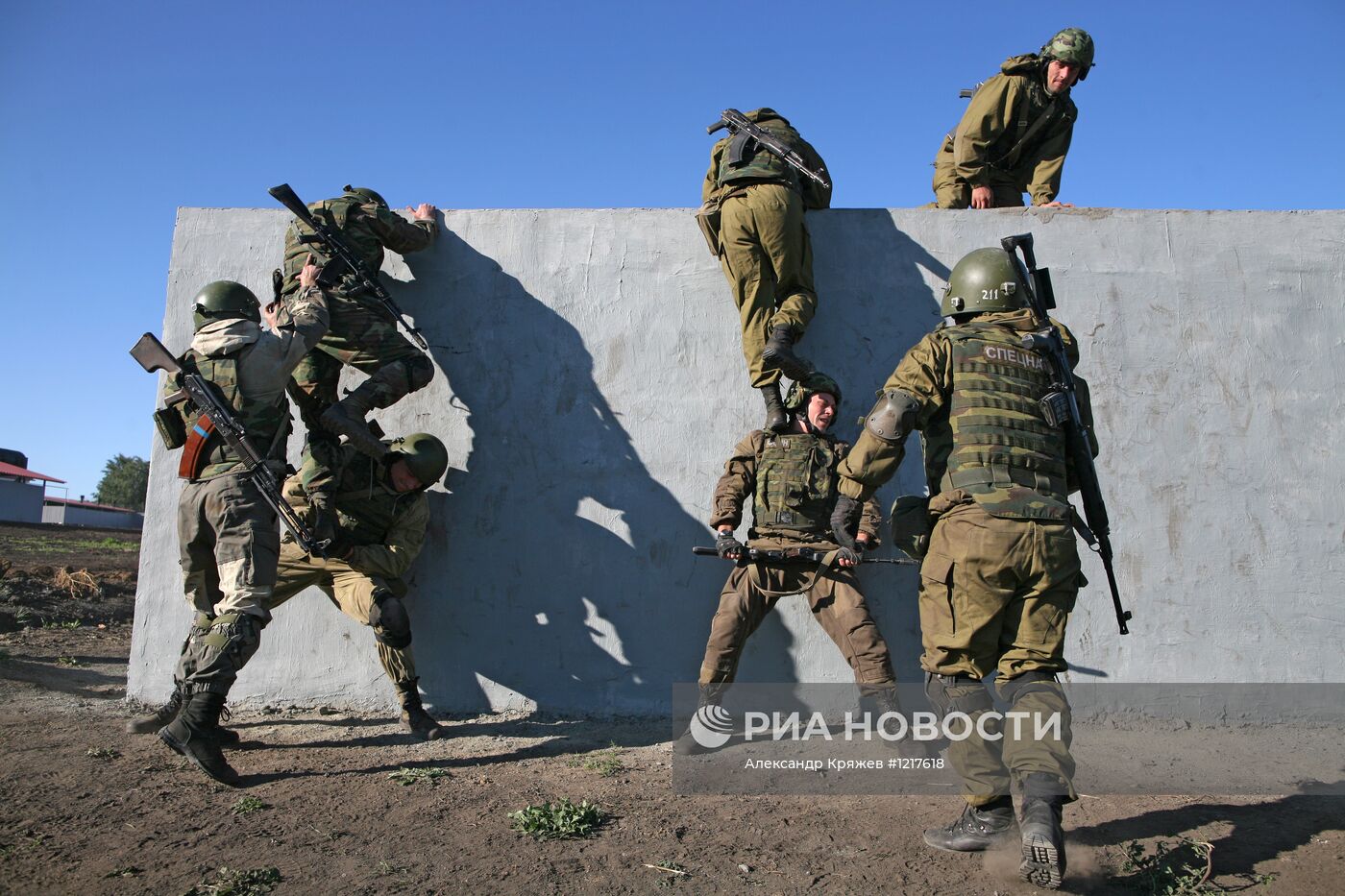Общероссийские соревнования спецназа внутренних войск