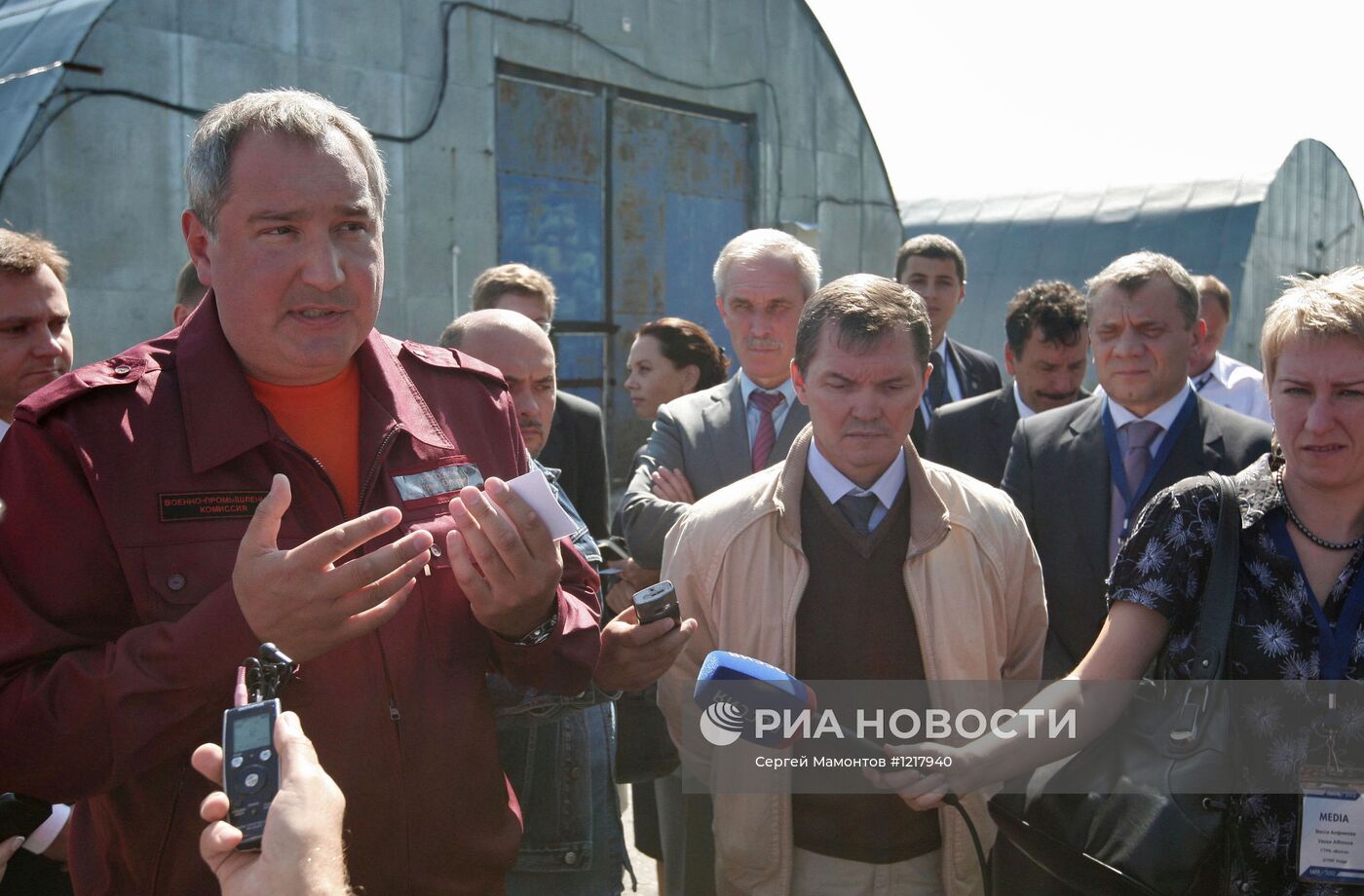 Рабочая поездка Д.Рогозина в Приволжский федеральный округ