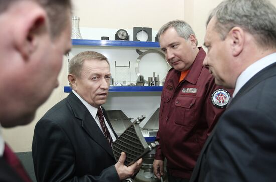 Рабочая поездка Д.Рогозина в Уральский федеральный округ