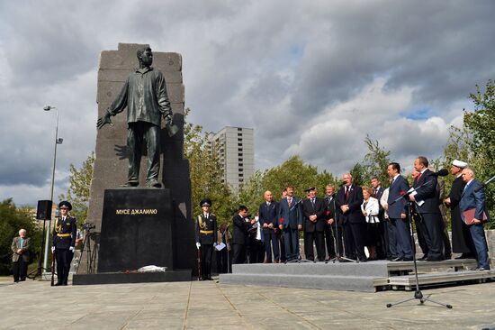 Открытие памятника Мусе Джалилю