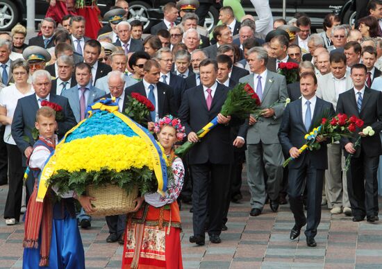 Празднование Дня независимости на Украине