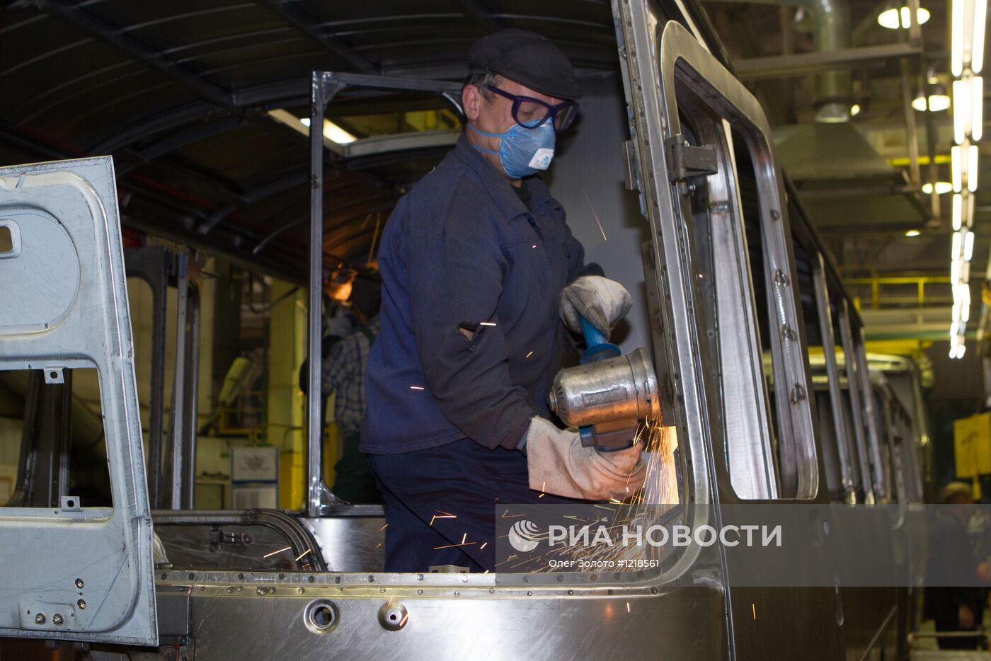 Работа Павловского автобусного завода