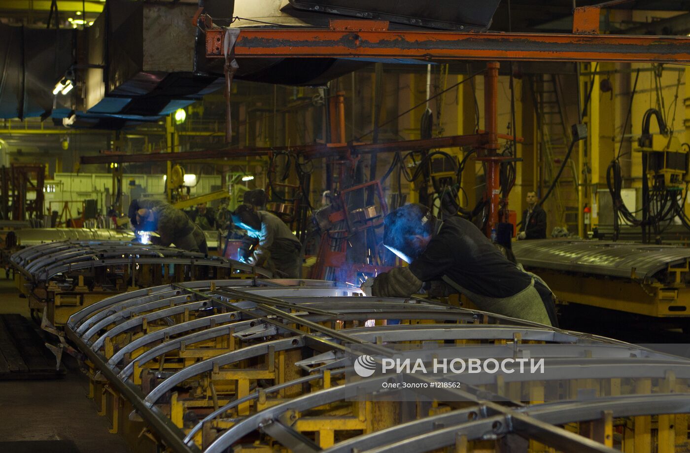 Работа Павловского автобусного завода