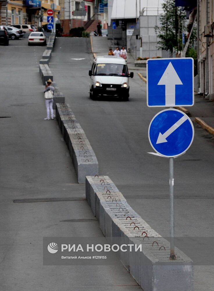 Улицы с левосторонним движением во Владивостоке