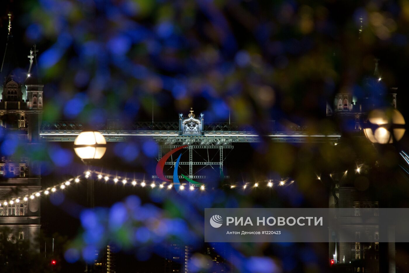 Лондон в преддверии паралимпиады 2012