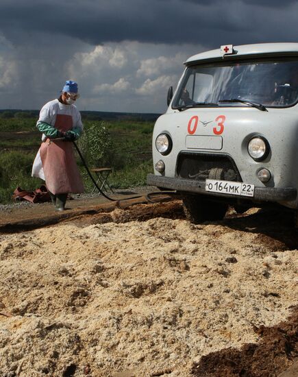 Вспышка сибирской язвы в Алтайском крае