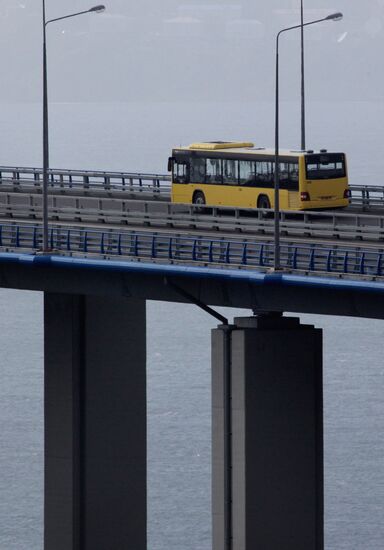 Автобусы для перевозки гостей саммита АТЭС