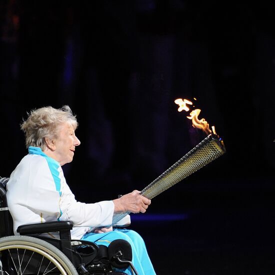Британская чемпионка Паралимпиады 1960 года Маргарет Мон