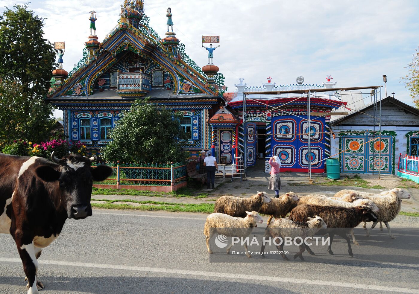 Дом кузнеца Кириллова в деревне Кунара Свердловской области