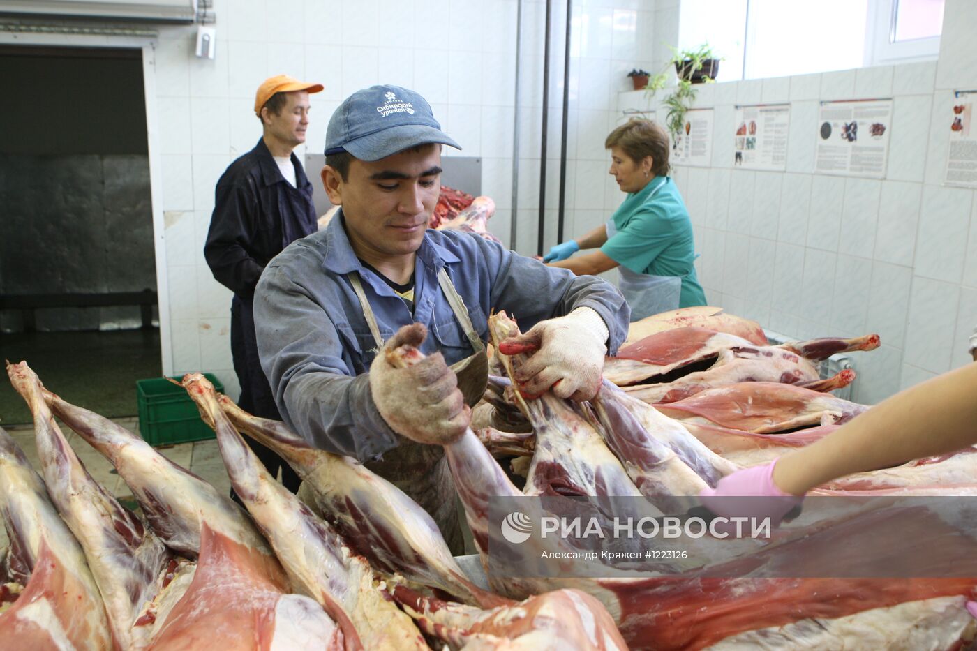 Контроль качества мяса на Центральном рынке Новосибирска