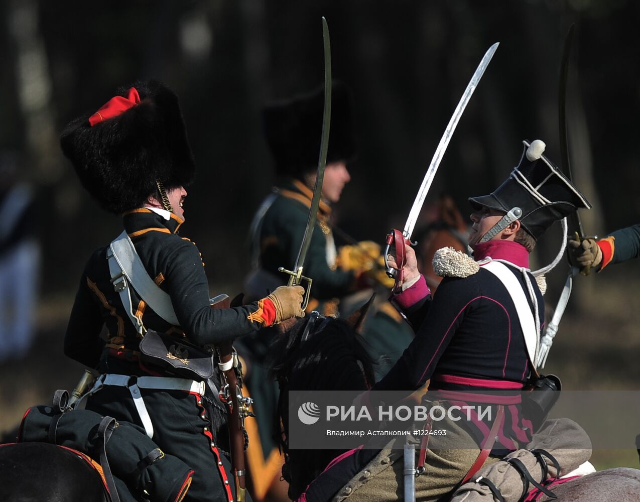 Подготовка к реконструкции Бородинского сражения