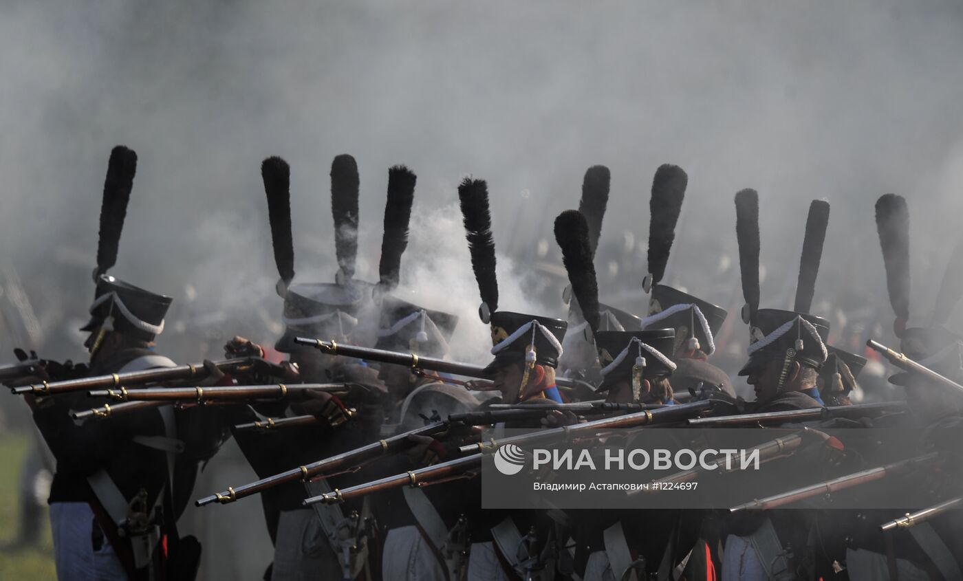 Подготовка к реконструкции Бородинского сражения