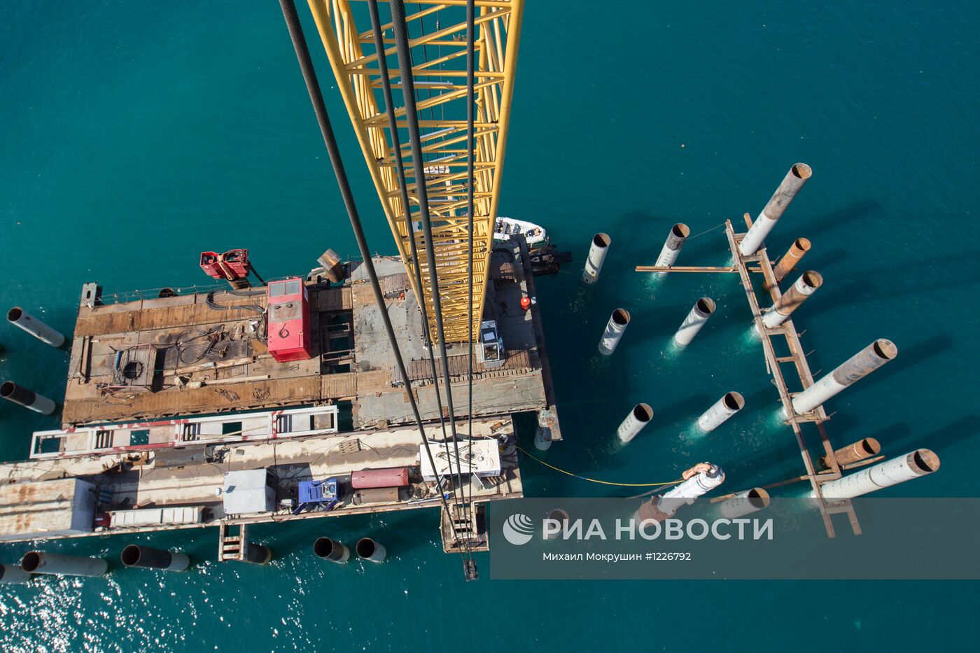 Строительство морского порта в Сочи