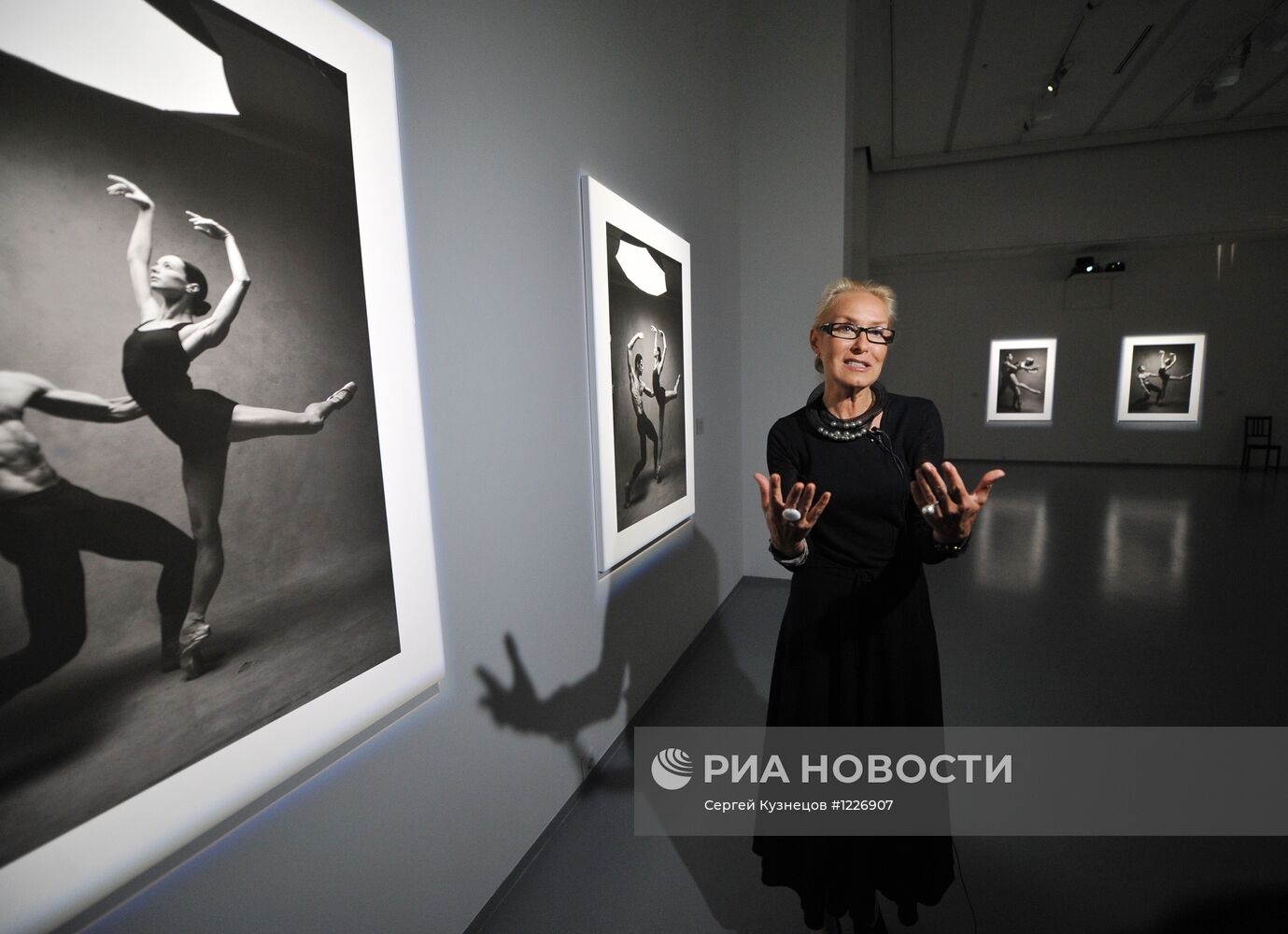 Открытие выставки "Диана Вишнева в объективе Патрика Демаршелье"