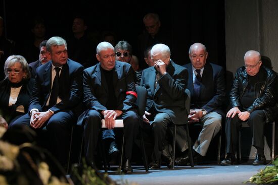 Прощание с актером Игорем Квашой