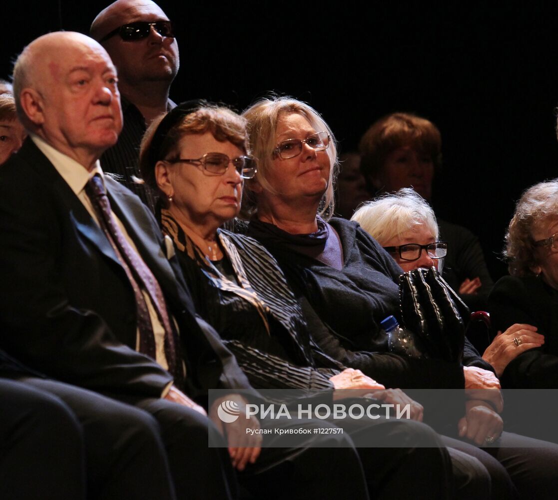 Прощание с актером Игорем Квашой