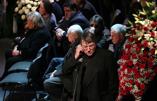 Прощание с актером Игорем Квашой