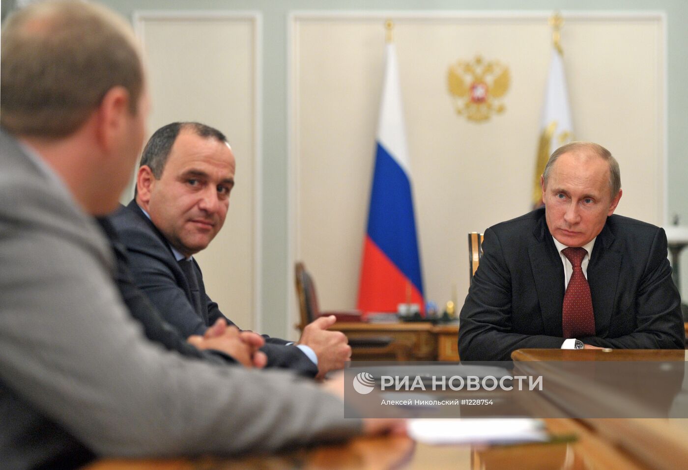 Встреча В.Путина и Р.Темрезова
