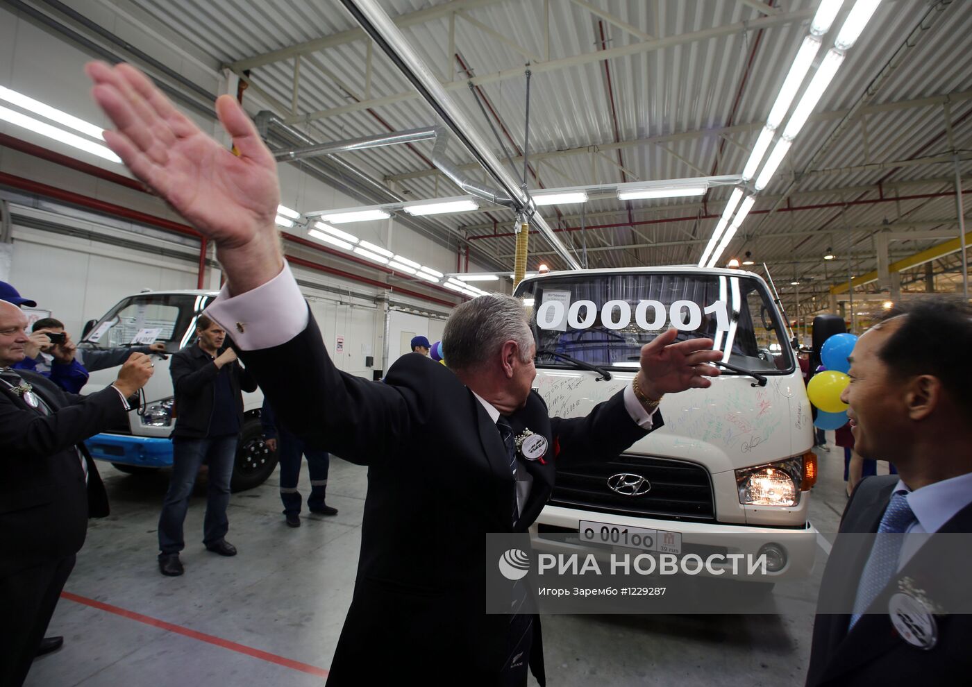 Завод по выпуску грузовиков Hyundai в Калининградской области