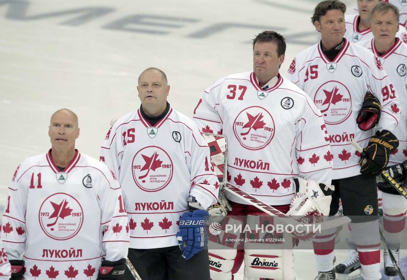 Хоккей. Матч, посвященный 40-летию суперсерии СССР-Канада 1972