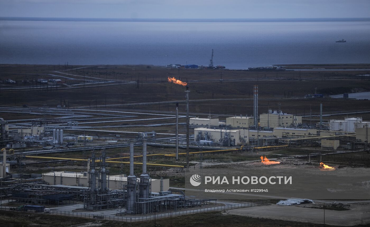 Добыча газа в Ямало-Ненецком автономном округе