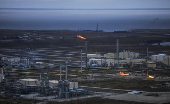 Добыча газа в Ямало-Ненецком автономном округе