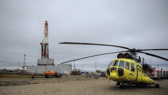 Добыча газа в Ямало-Ненецком автономном округе